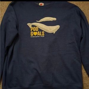 Hanes Chicago Blue Crew Neck Pullover